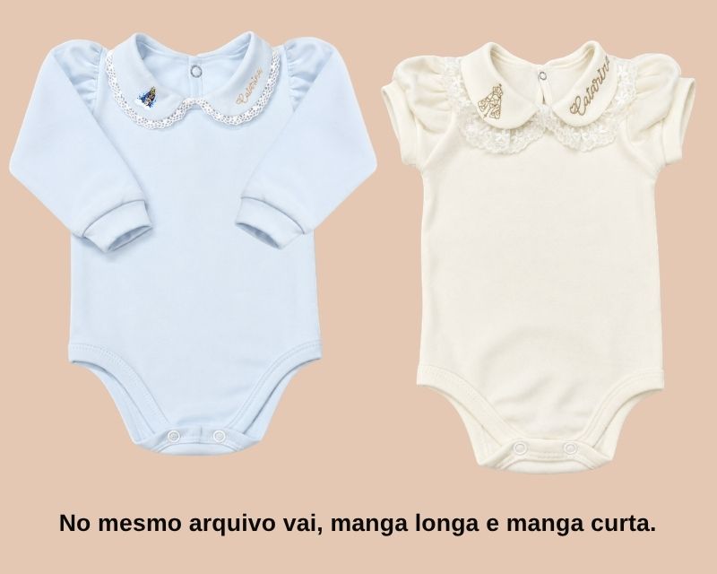 Body Manga Princesa e Gola Boneca